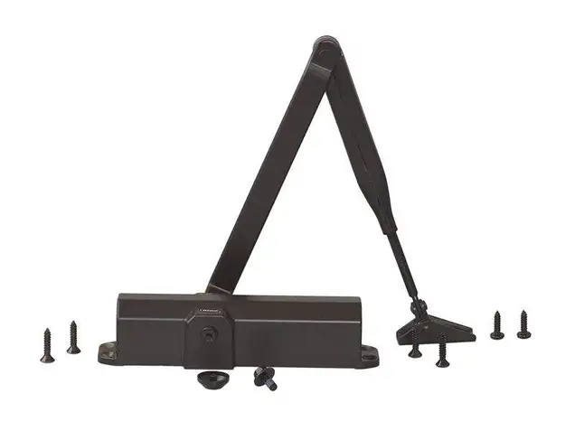 Доводчик MAXBAR 100 Size2/3/4 с тягой, Темно-коричневый