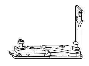 Петля нижняя рамная V-V AX24/9 правая (100кг)