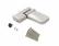 Петля дверная Maxbar 105NN, 16,5-19 мм, Серебристый RAL9006