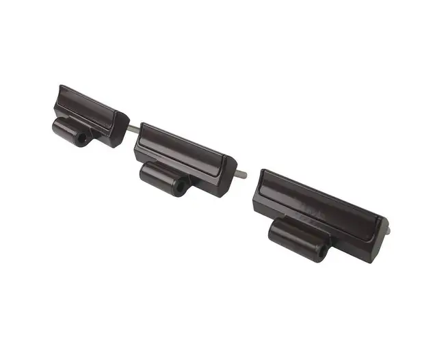Петля на створке, 20мм, Patio FOLD Alu (3 штуки), черная R04.4