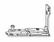 Петля нижняя рамная V-V AX24/13 правая (100кг)