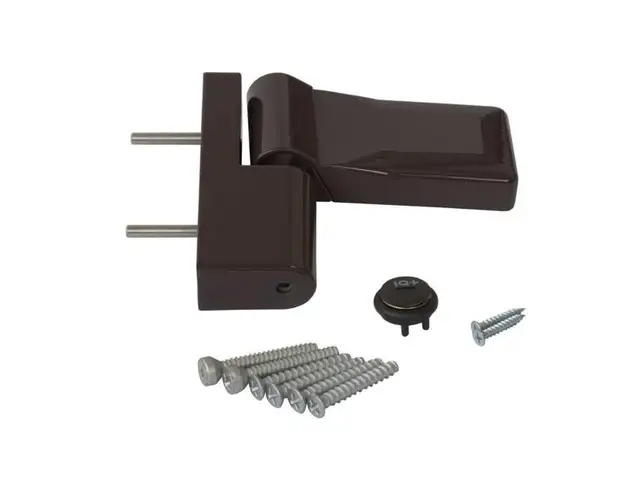 Петля дверная ELEMENTIS серия IQ-Plus 19-22 мм, Коричневый RAL8019