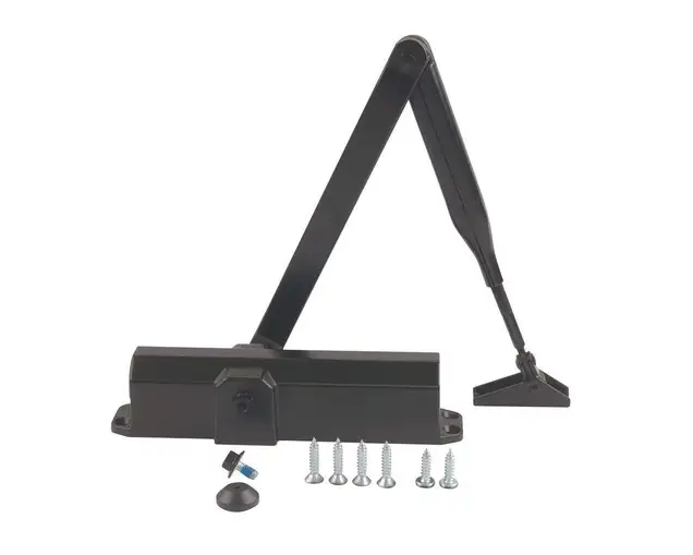 Доводчик Dorma TS-Compakt Size2/3/4 с тягой, Черный (RAL9005)