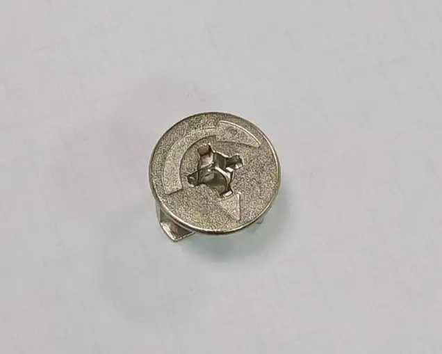 FIRMAX Эксцентрик D15x12 мм, для плит 16 мм, с буртиком, никелированный.