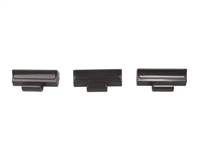 Петля на створке, 20мм, Patio FOLD Alu (3 штуки), черная R04.4