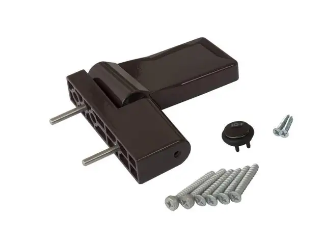 Петля дверная ELEMENTIS серия IQ-Plus 19-22 мм, Коричневый RAL8019