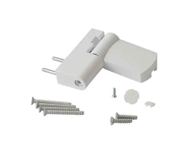 Петля дверная Maxbar PS 23 (20-23.5/85-31) RAL 9016 E, Белый
